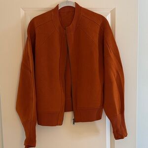 Athleta Sequoia Sweater in Warm Orange